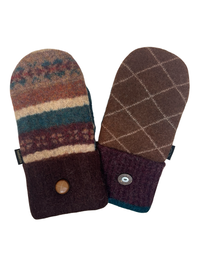 One of a Kind Sweater Mittens 555