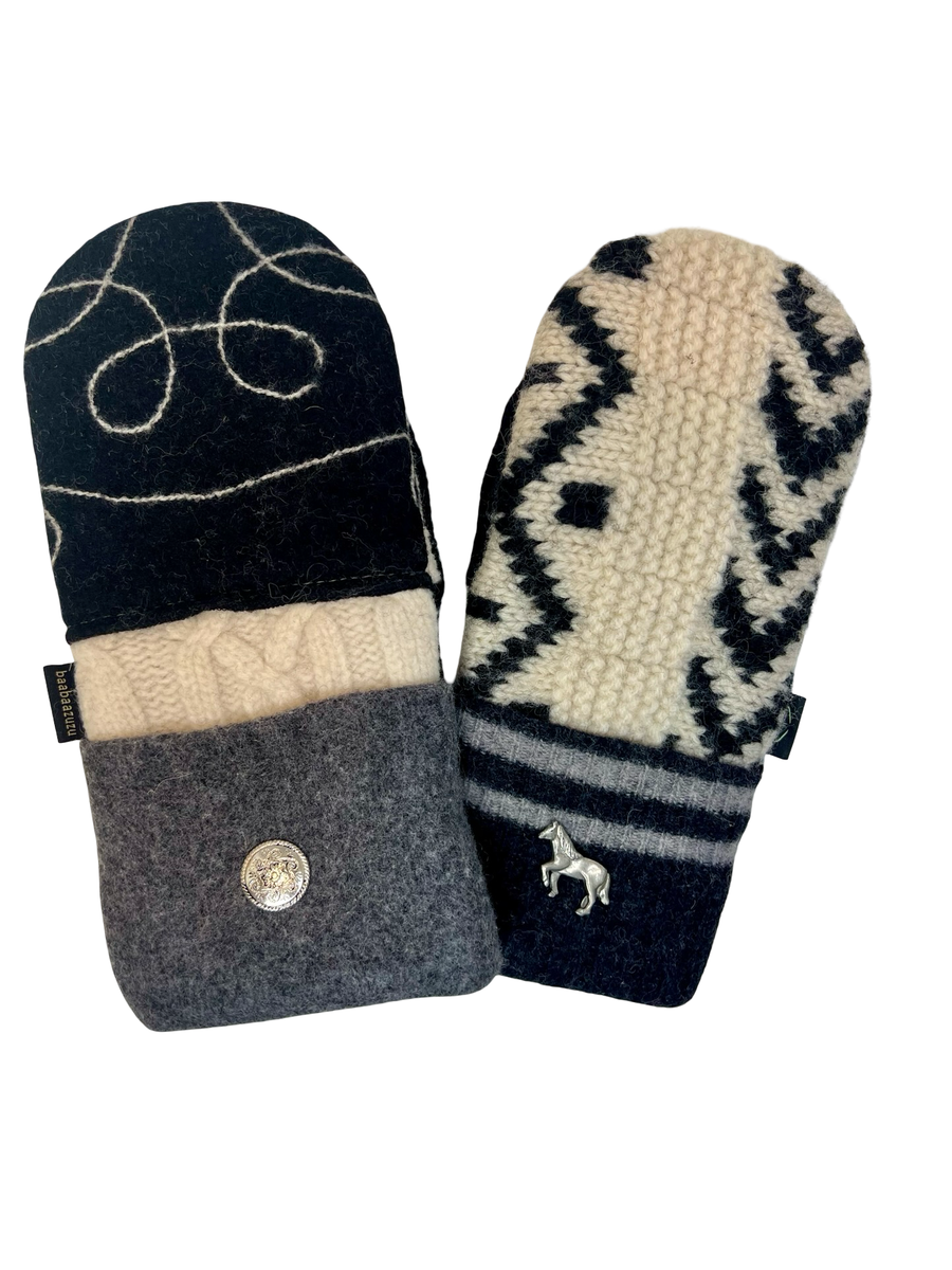 One of a Kind Sweater Mittens 530