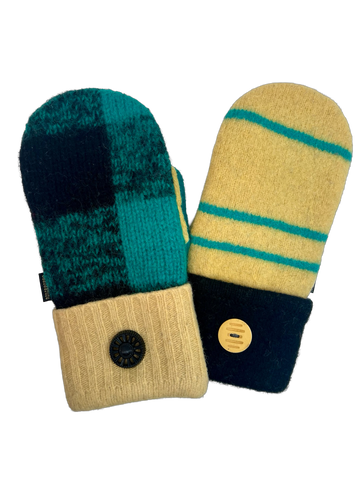 One of a Kind Sweater Mittens 222