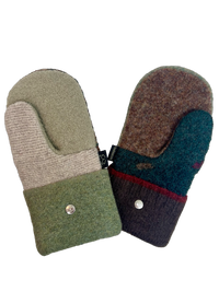 One of a Kind Sweater Mittens 485