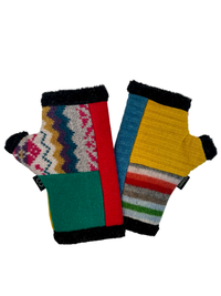 One of a Kind Arctic Fingerless Gloves 403