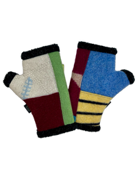 One of a Kind Arctic Fingerless Gloves 341