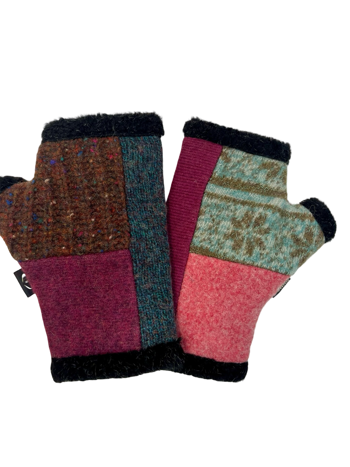 One of a Kind Arctic Fingerless Gloves 402