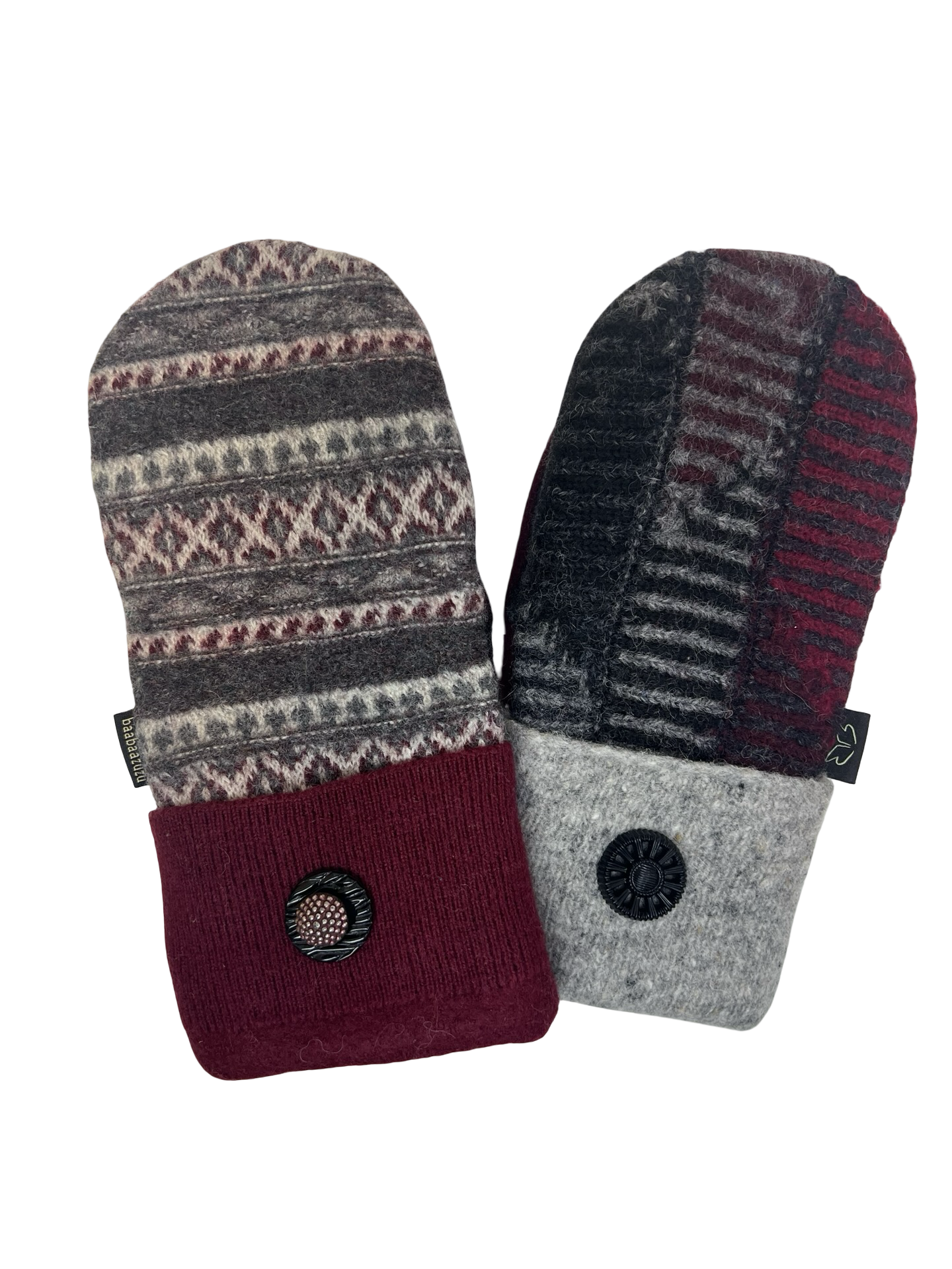 One of a Kind Sweater Mittens 554