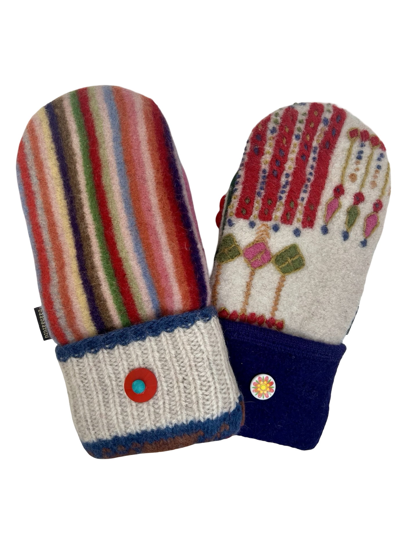 One of a Kind Sweater Mittens 520