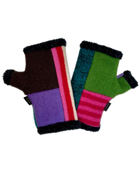 One of a Kind Arctic Fingerless Gloves 326