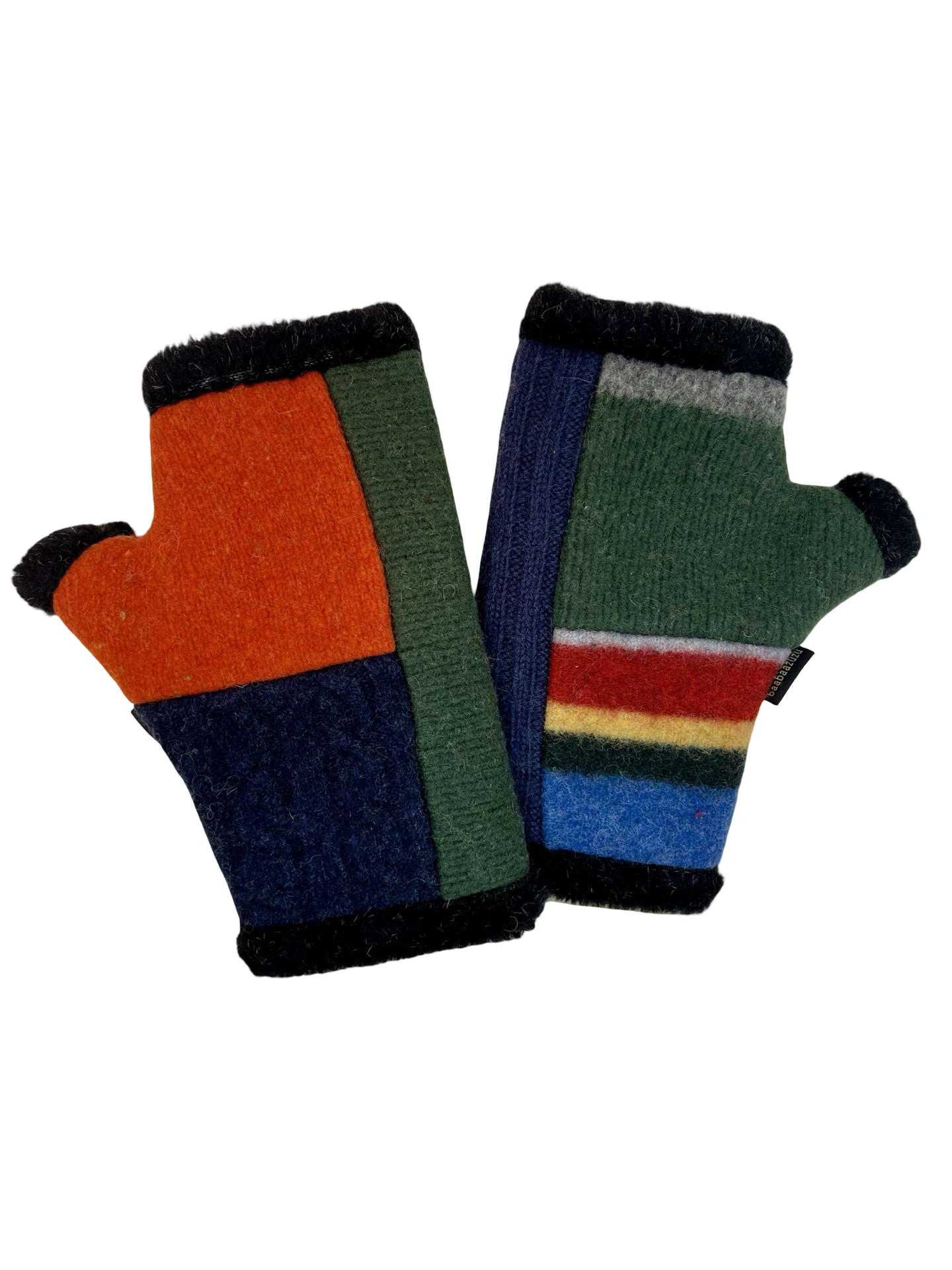 One of a Kind Arctic Fingerless Gloves 368