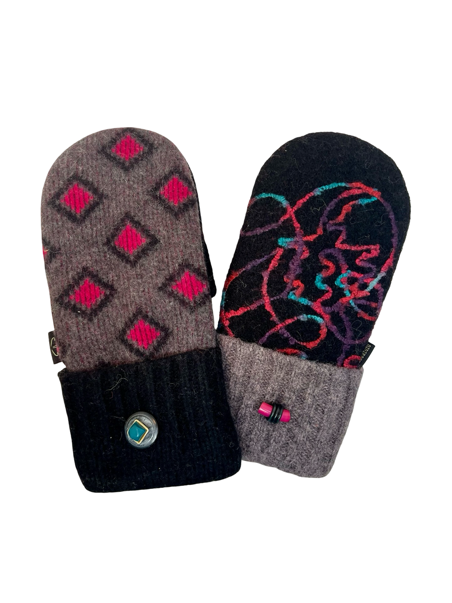 One of a Kind Sweater Mittens 575