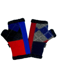One of a Kind Arctic Fingerless Gloves 343