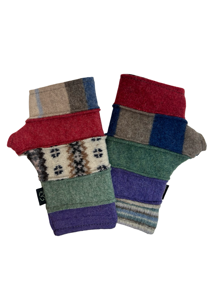 One of a Kind Fingerless Gloves 501
