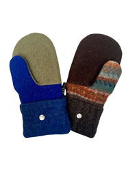 One of a Kind Sweater Mittens 601