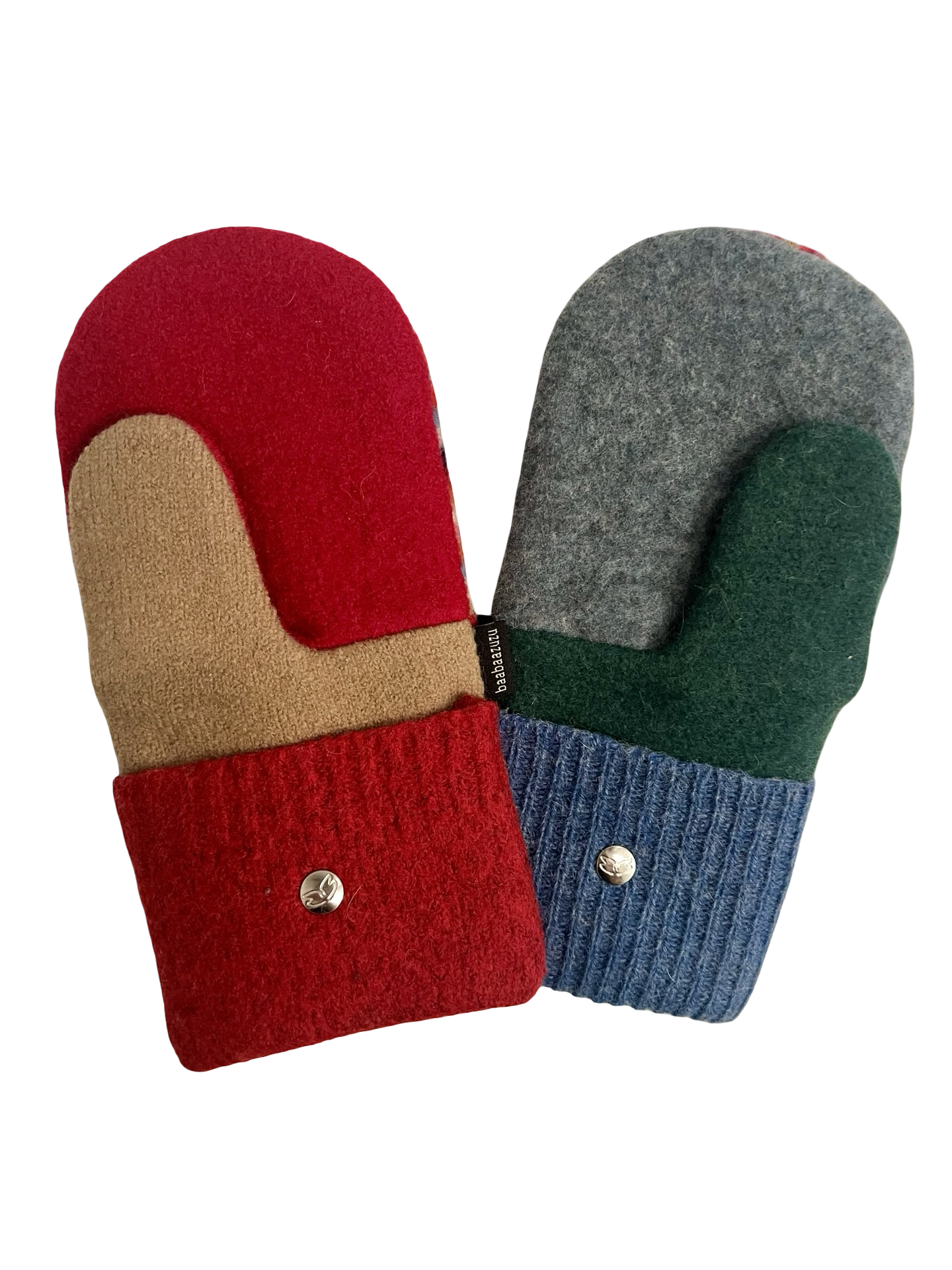 One of a Kind Sweater Mittens 542