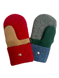 One of a Kind Sweater Mittens 542