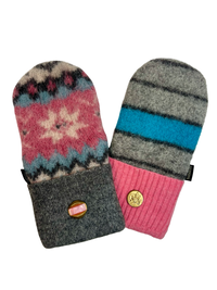 One of a Kind Sweater Mittens 607