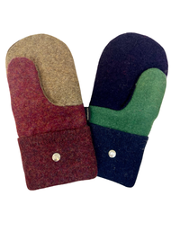 One of a Kind Sweater Mittens 535