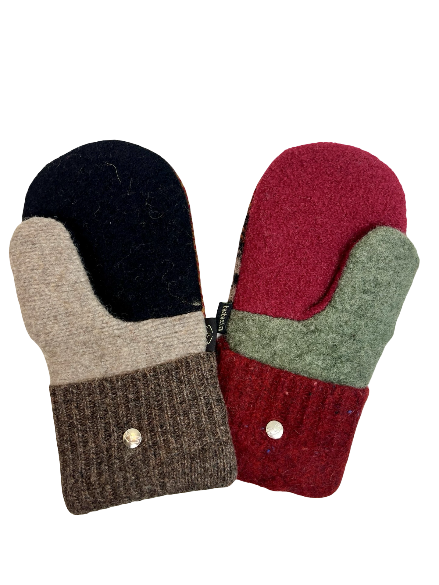 One of a Kind Sweater Mittens 632