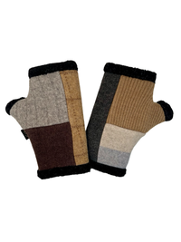 One of a Kind Arctic Fingerless Gloves 366