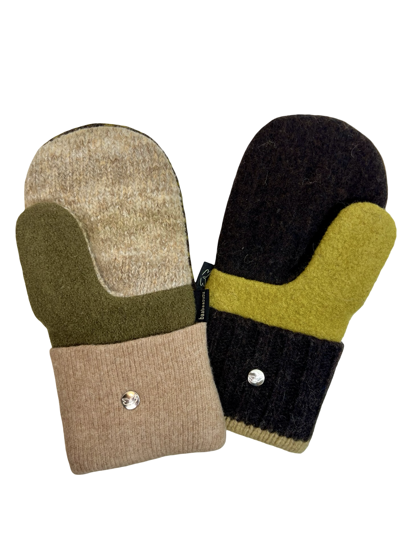 One of a Kind Sweater Mittens 622