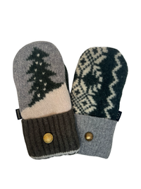 One of a Kind Sweater Mittens 551