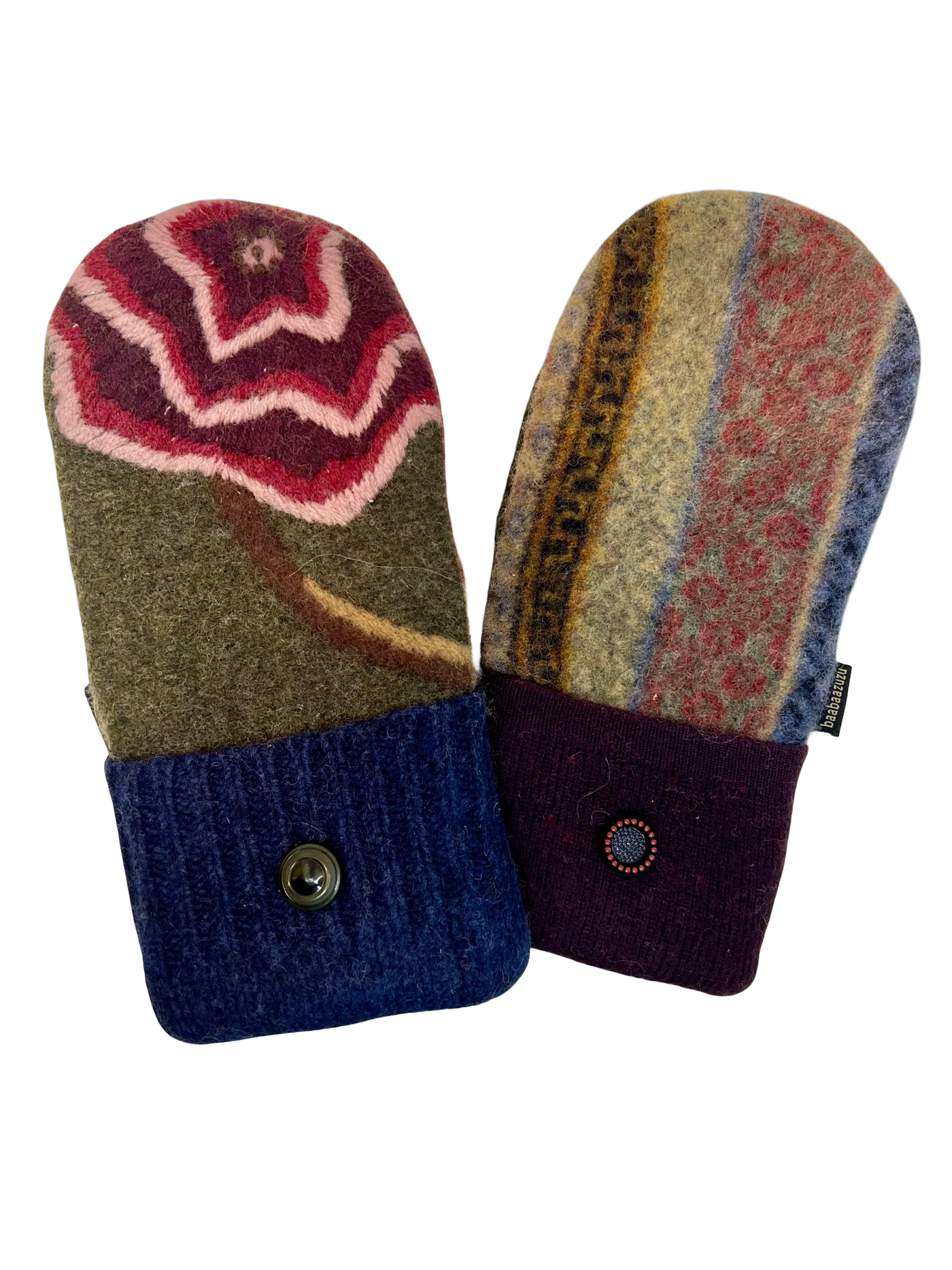 One of a Kind Sweater Mittens 556