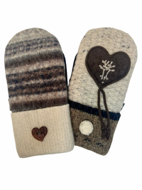 One of a Kind Sweater Mittens 518