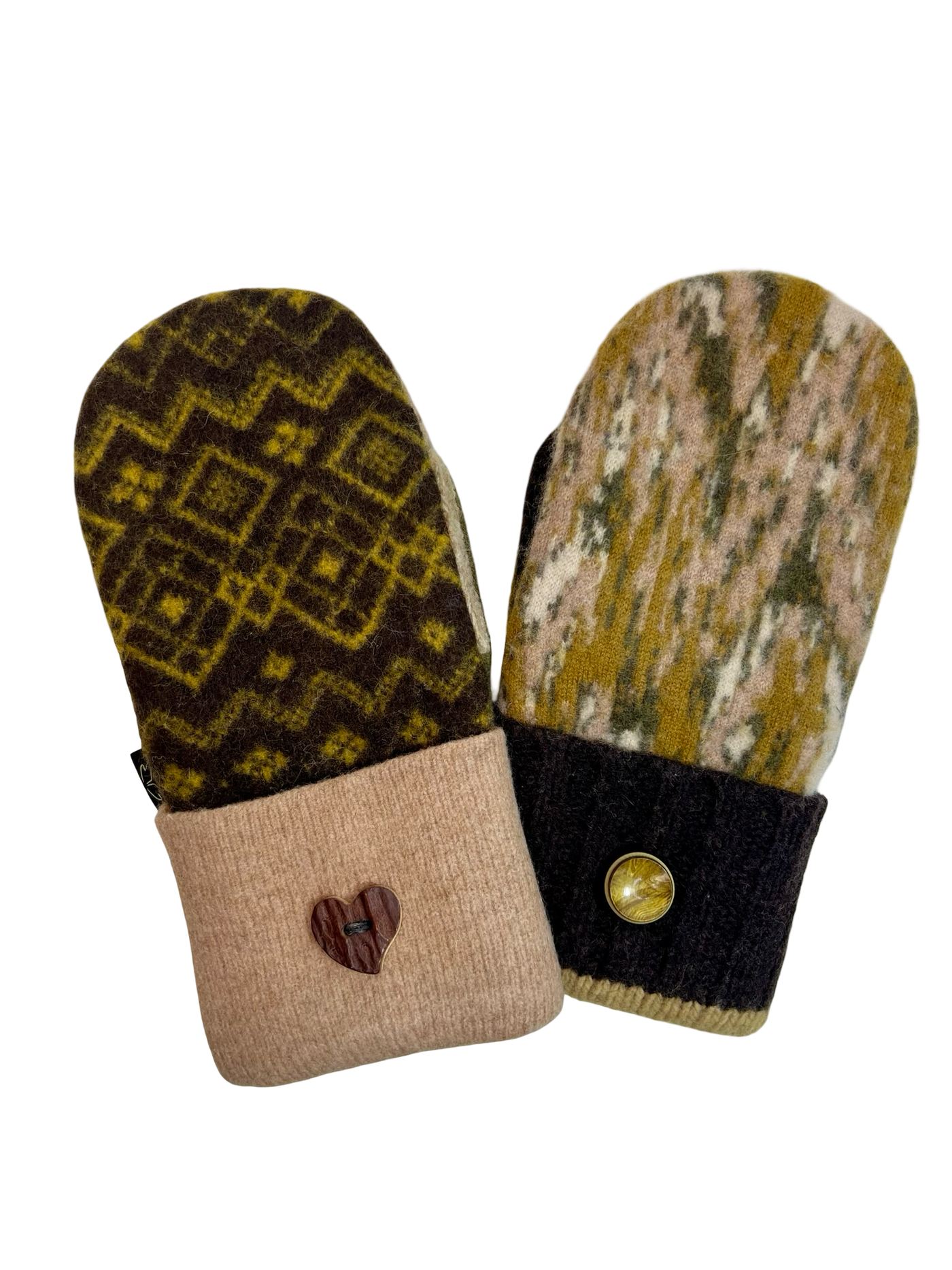 One of a Kind Sweater Mittens 622