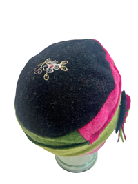 One of a kind Cloche Hat 139