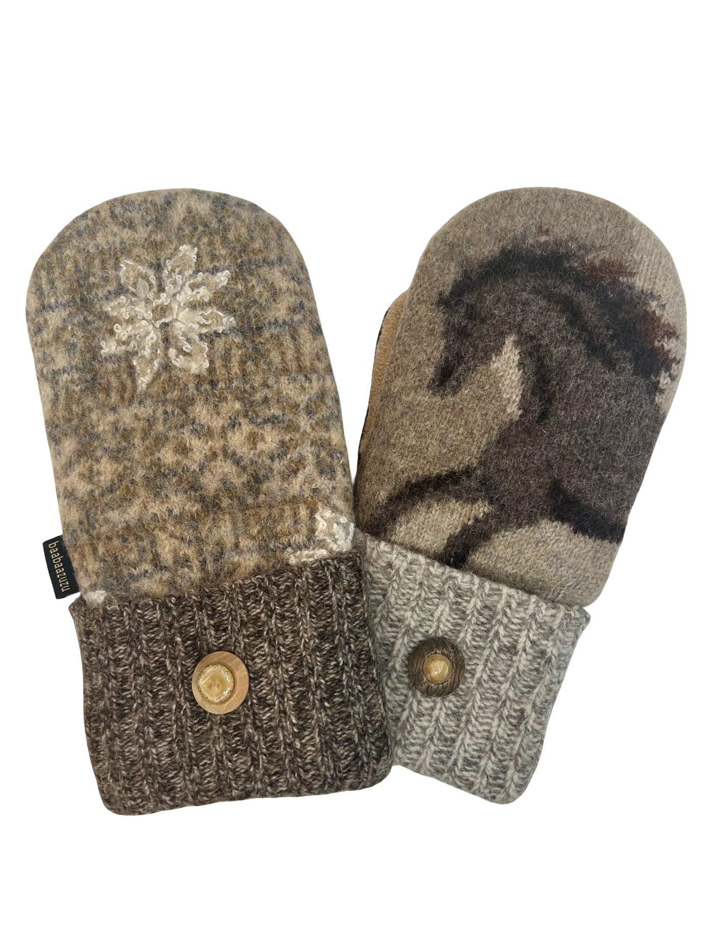 One of a Kind Sweater Mittens 516