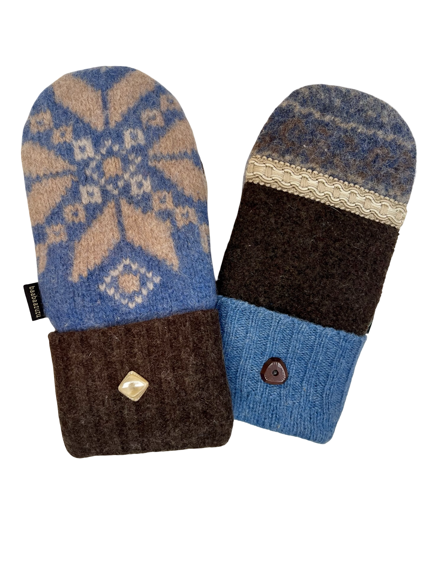 One of a Kind Sweater Mittens 580