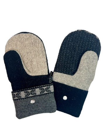 One of a Kind Sweater Mittens 338