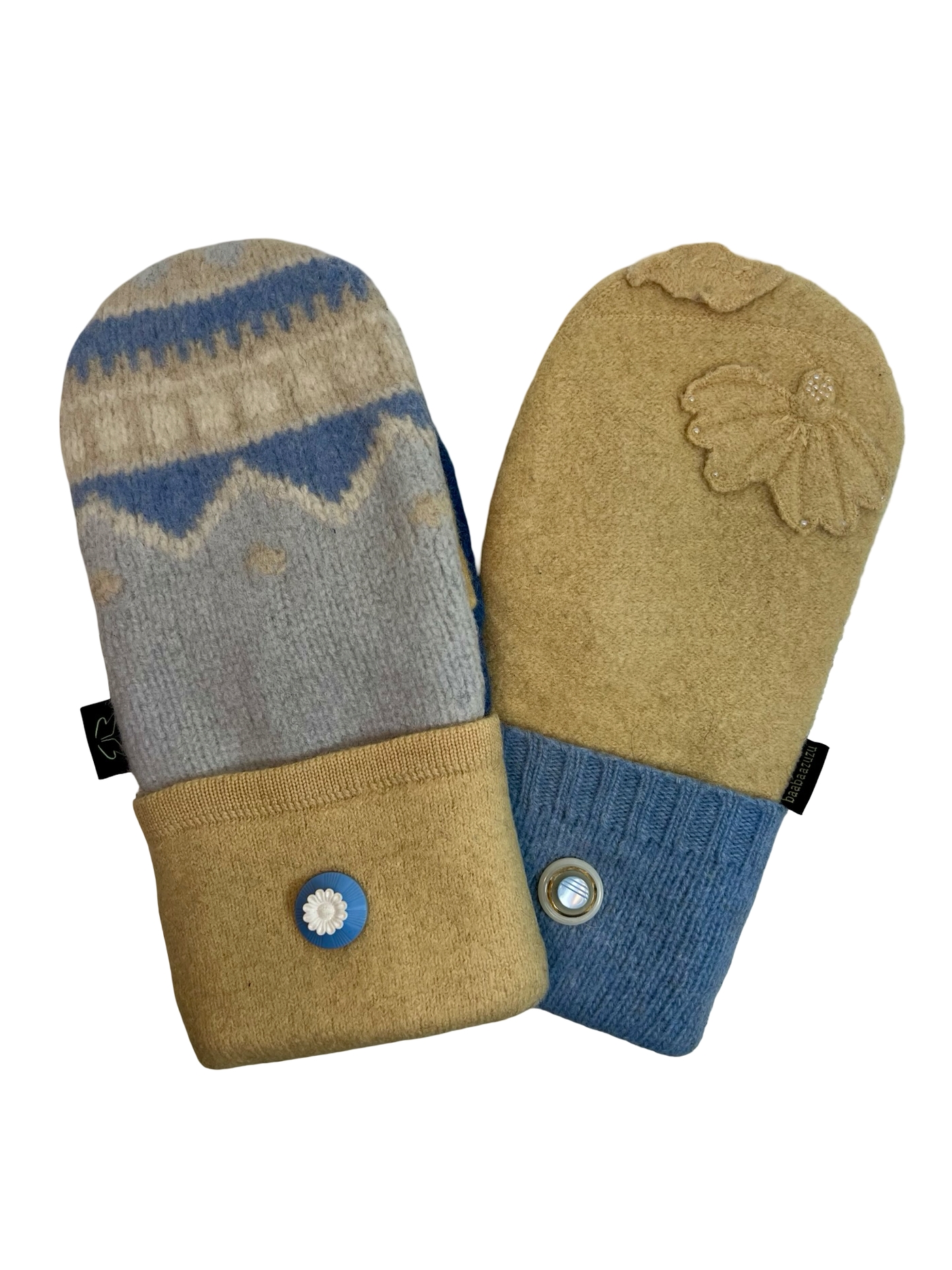 One of a Kind Sweater Mittens 619