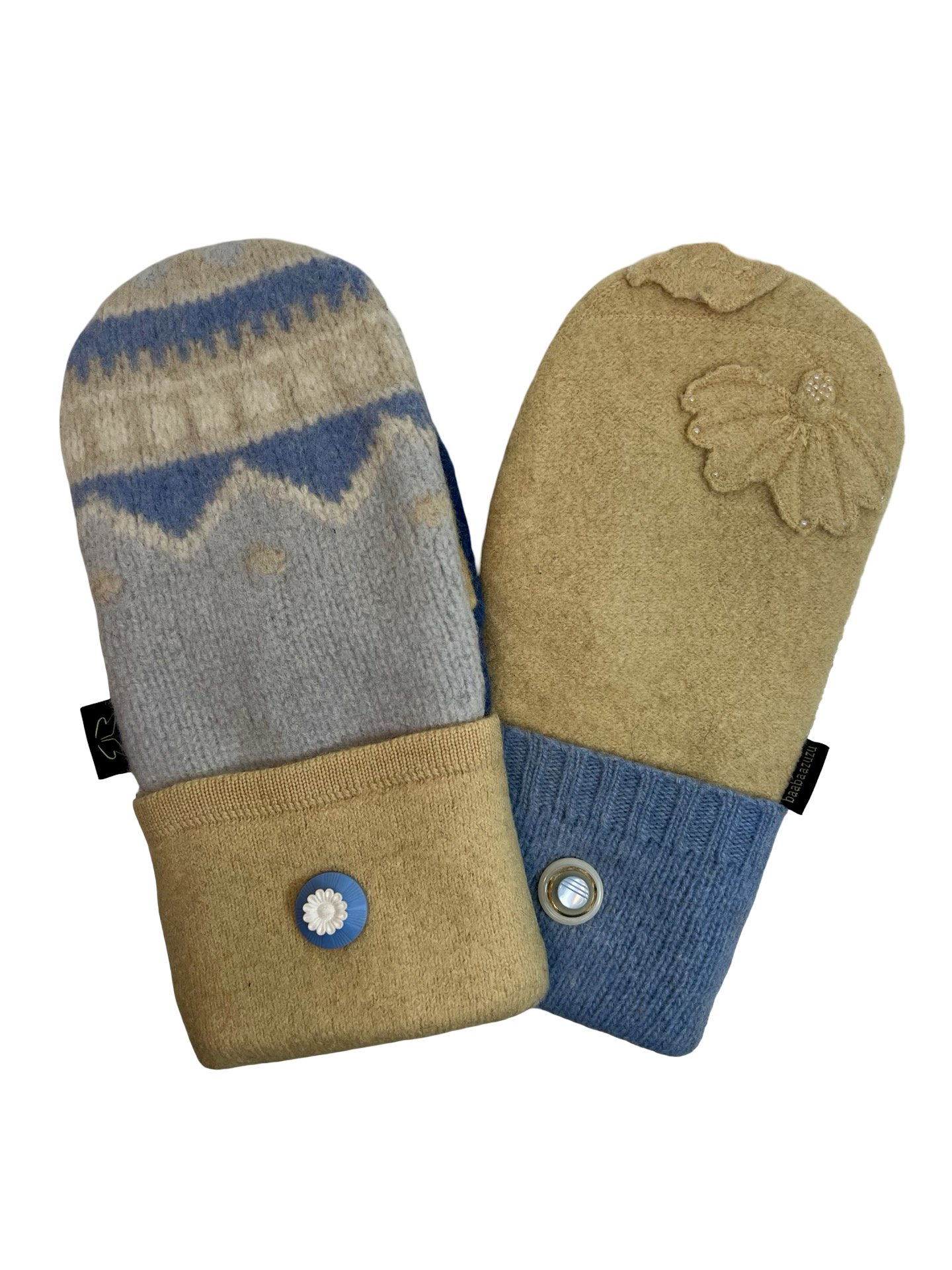One of a Kind Sweater Mittens 619