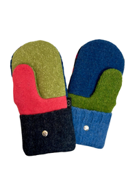 One of a Kind Sweater Mittens 618
