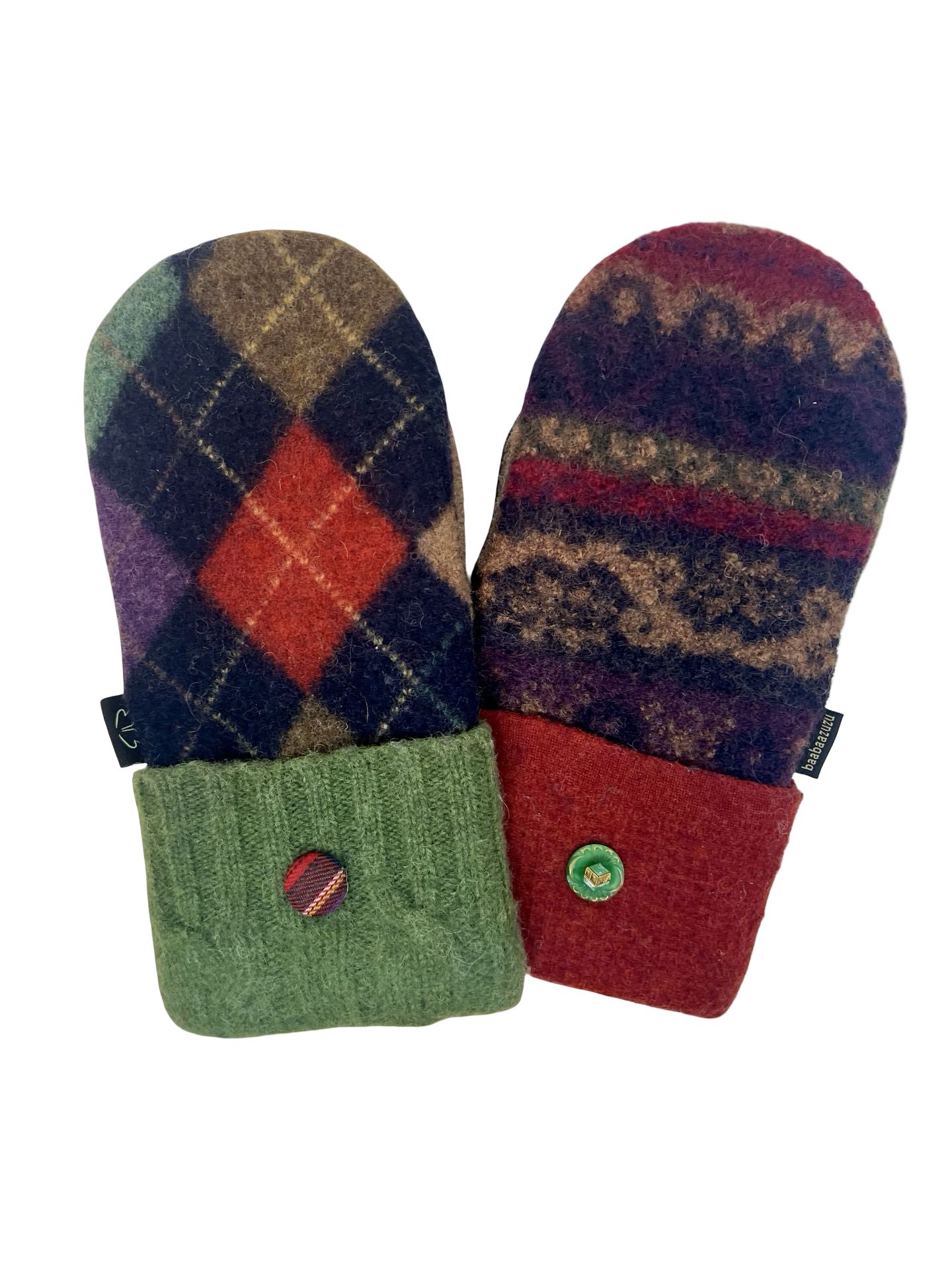 One of a Kind Sweater Mittens 610