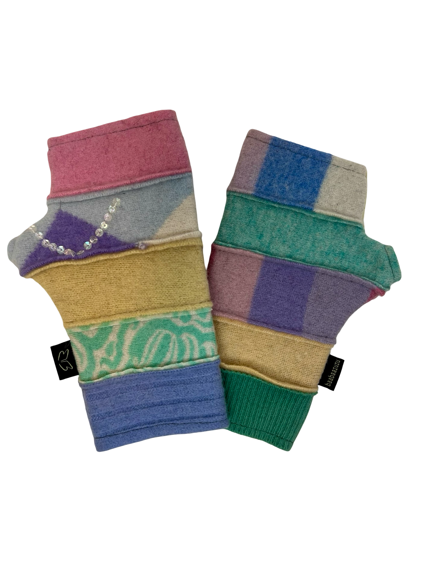 One of a Kind Fingerless Gloves 447