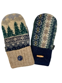 One of a Kind Sweater Mittens 569