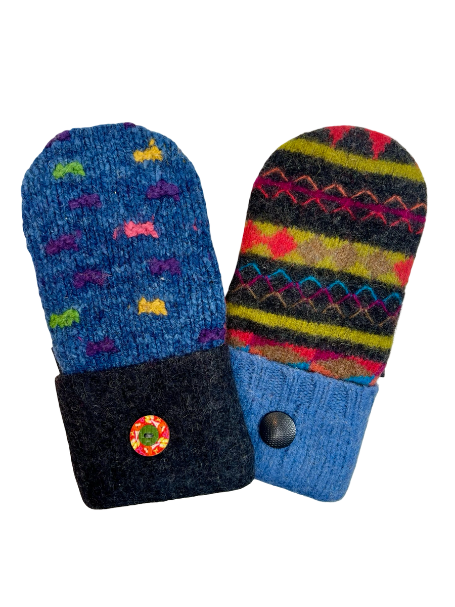 One of a Kind Sweater Mittens 618