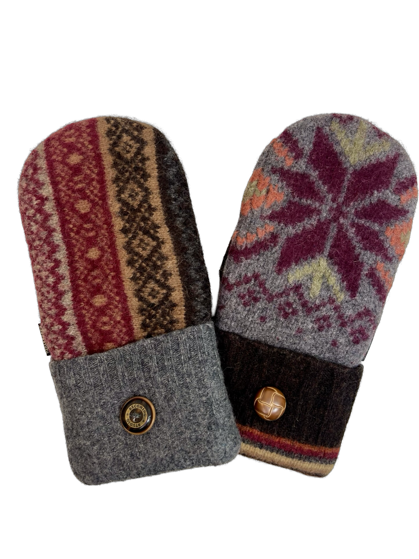 One of a Kind Sweater Mittens 468