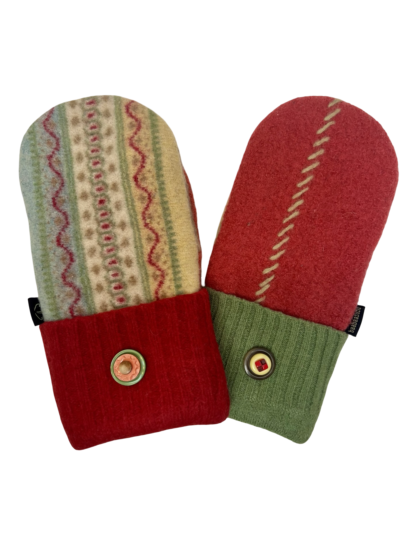 One of a Kind Sweater Mittens 545