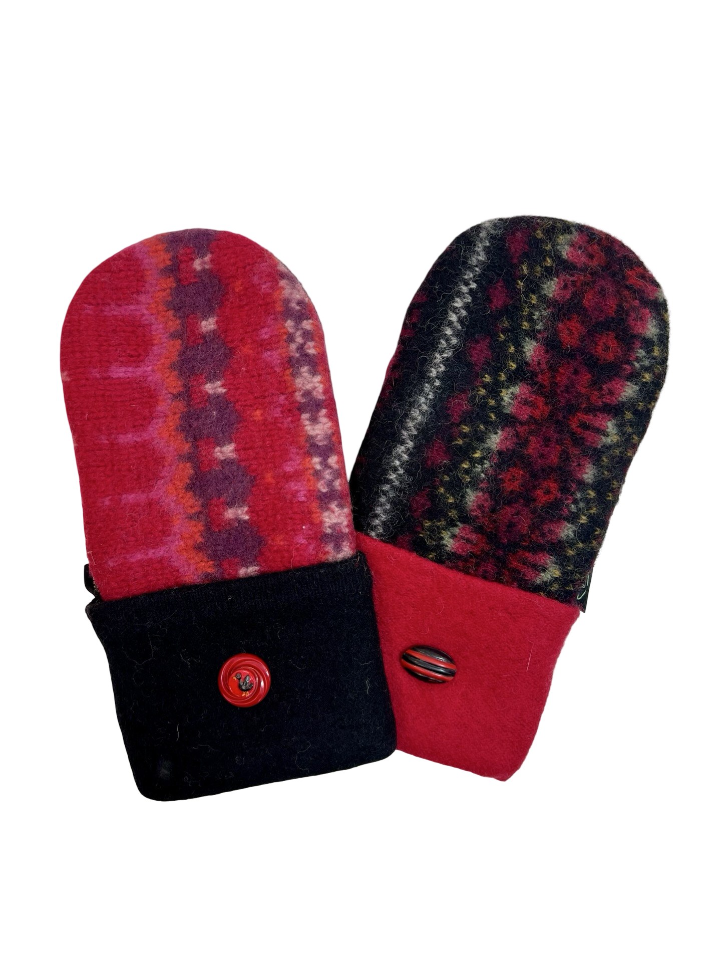 One of a Kind Sweater Mittens 616