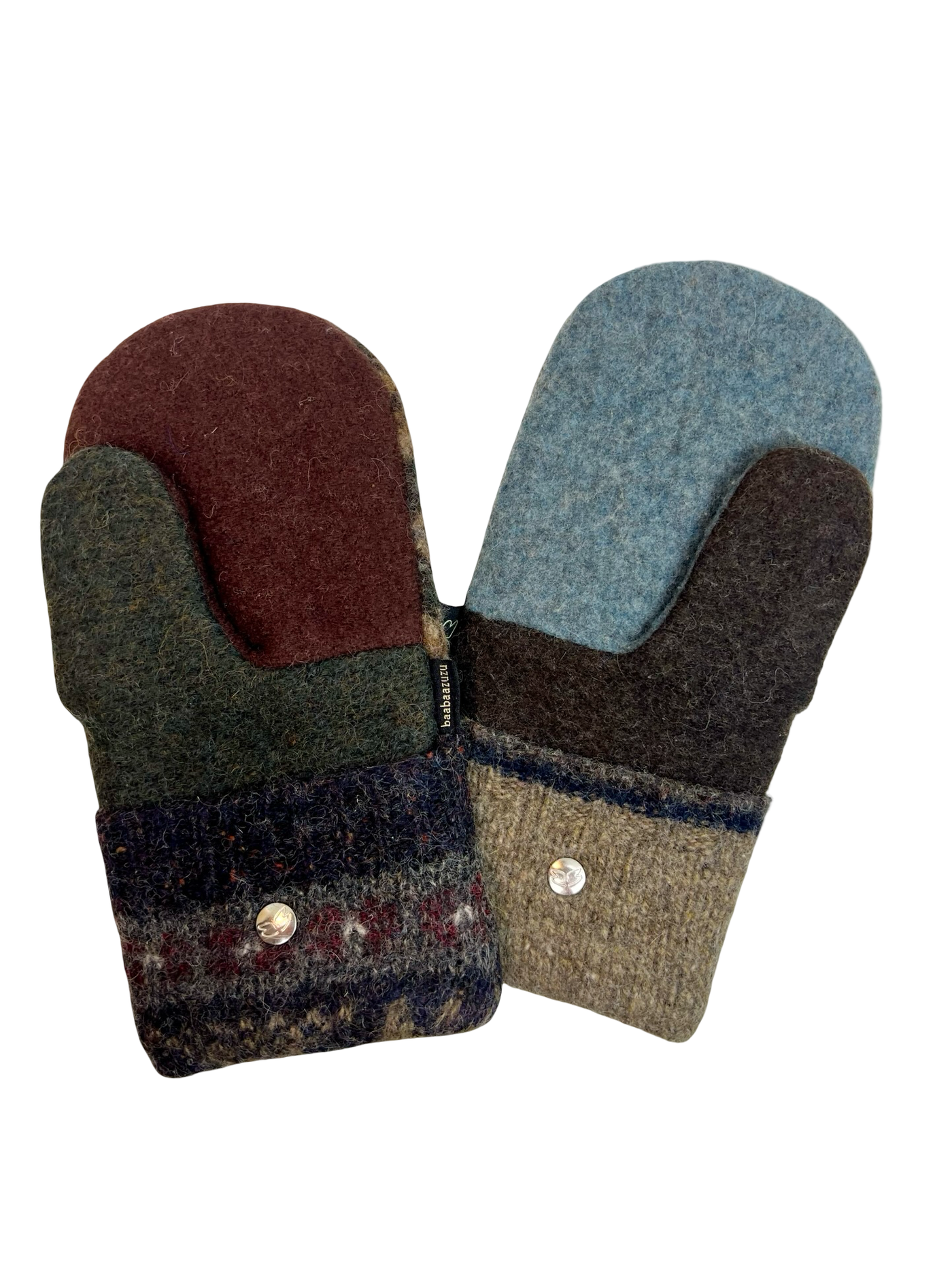 One of a Kind Sweater Mittens 615