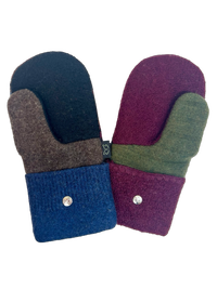 One of a Kind Sweater Mittens 474