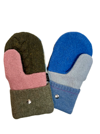 One of a Kind Sweater Mittens 614