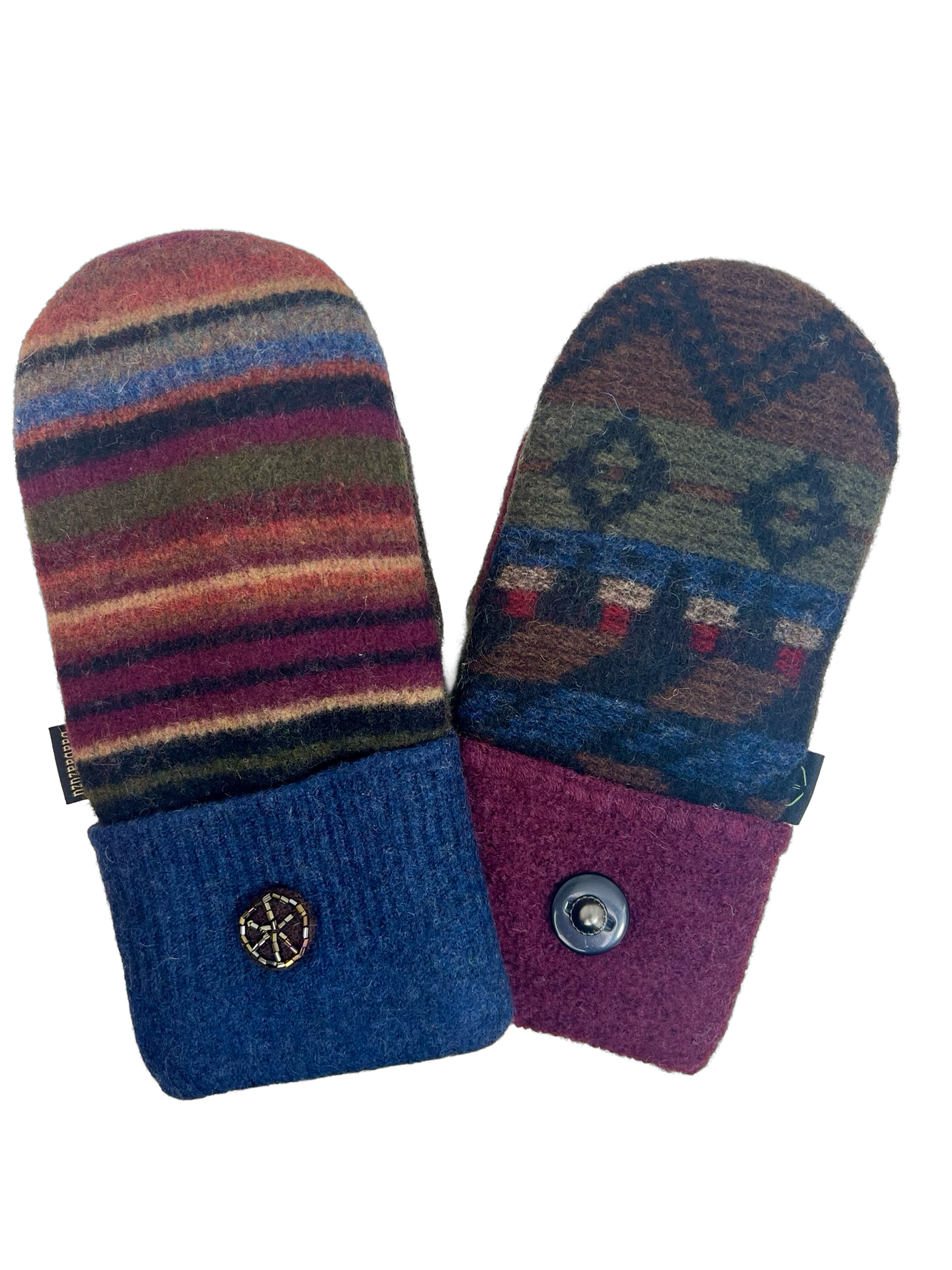 One of a Kind Sweater Mittens 474