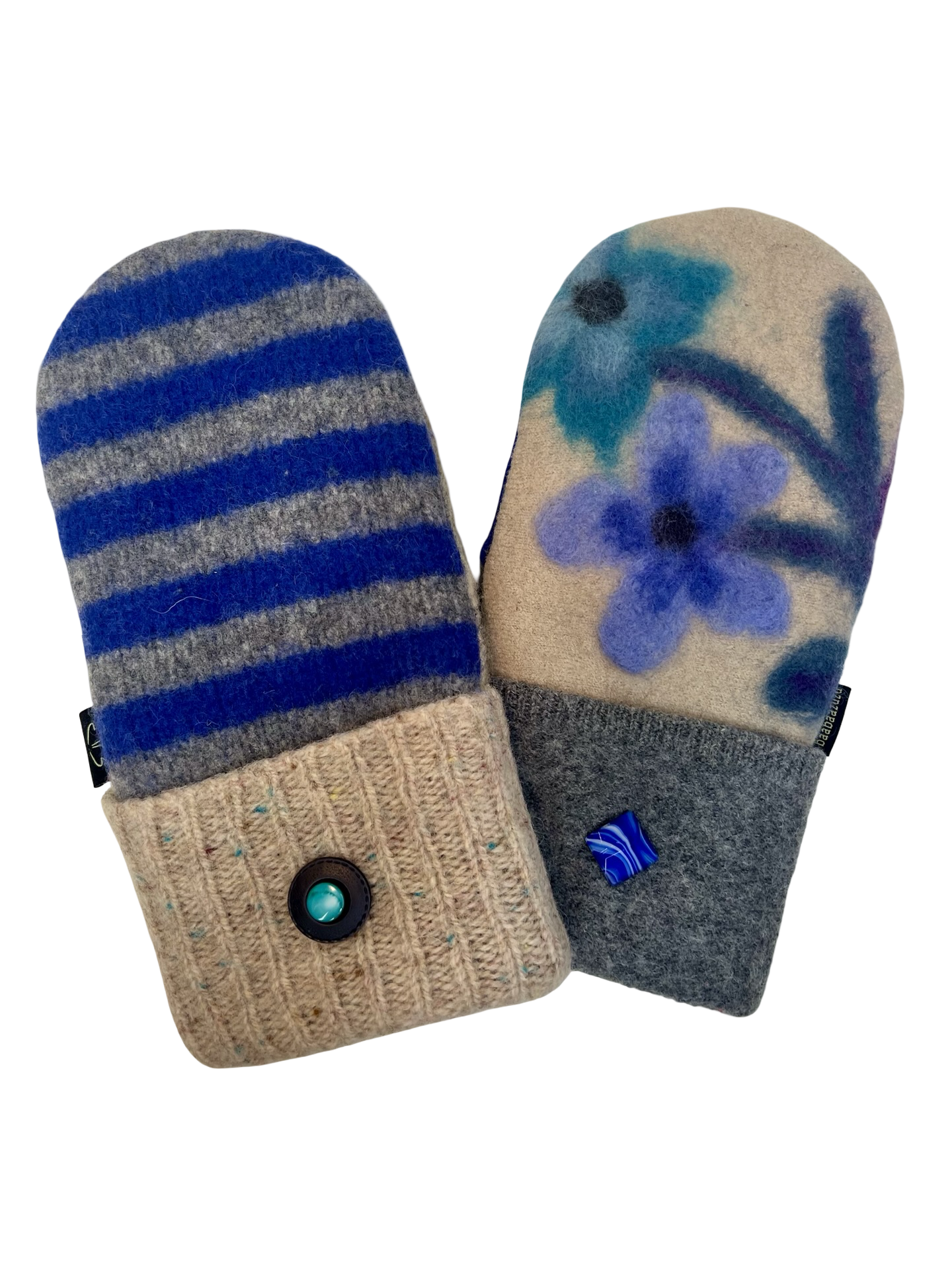 One of a Kind Sweater Mittens 543