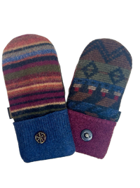 One of a Kind Sweater Mittens 474