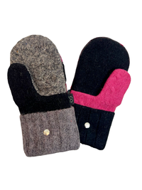 One of a Kind Sweater Mittens 613