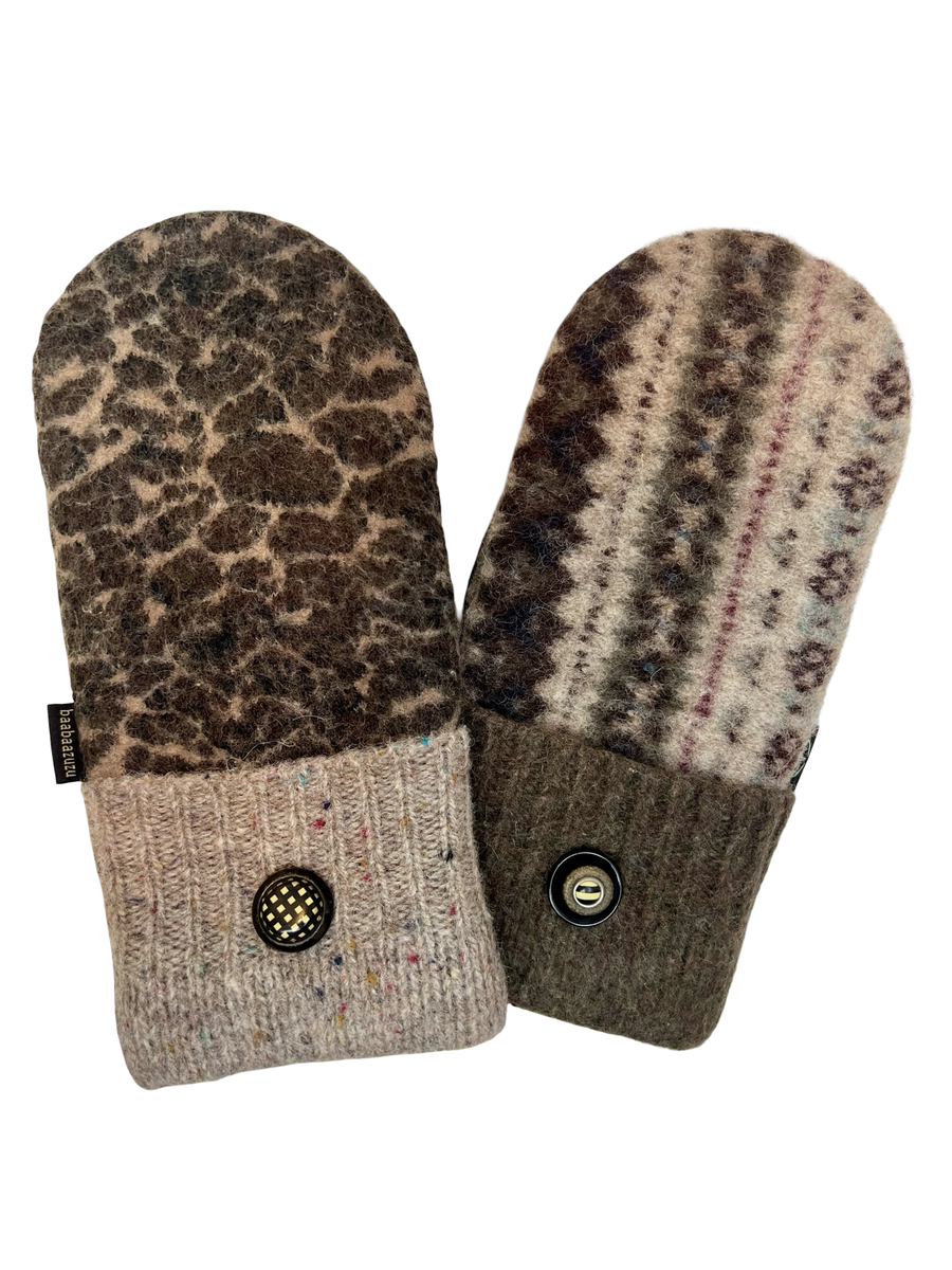 One of a Kind Sweater Mittens 587