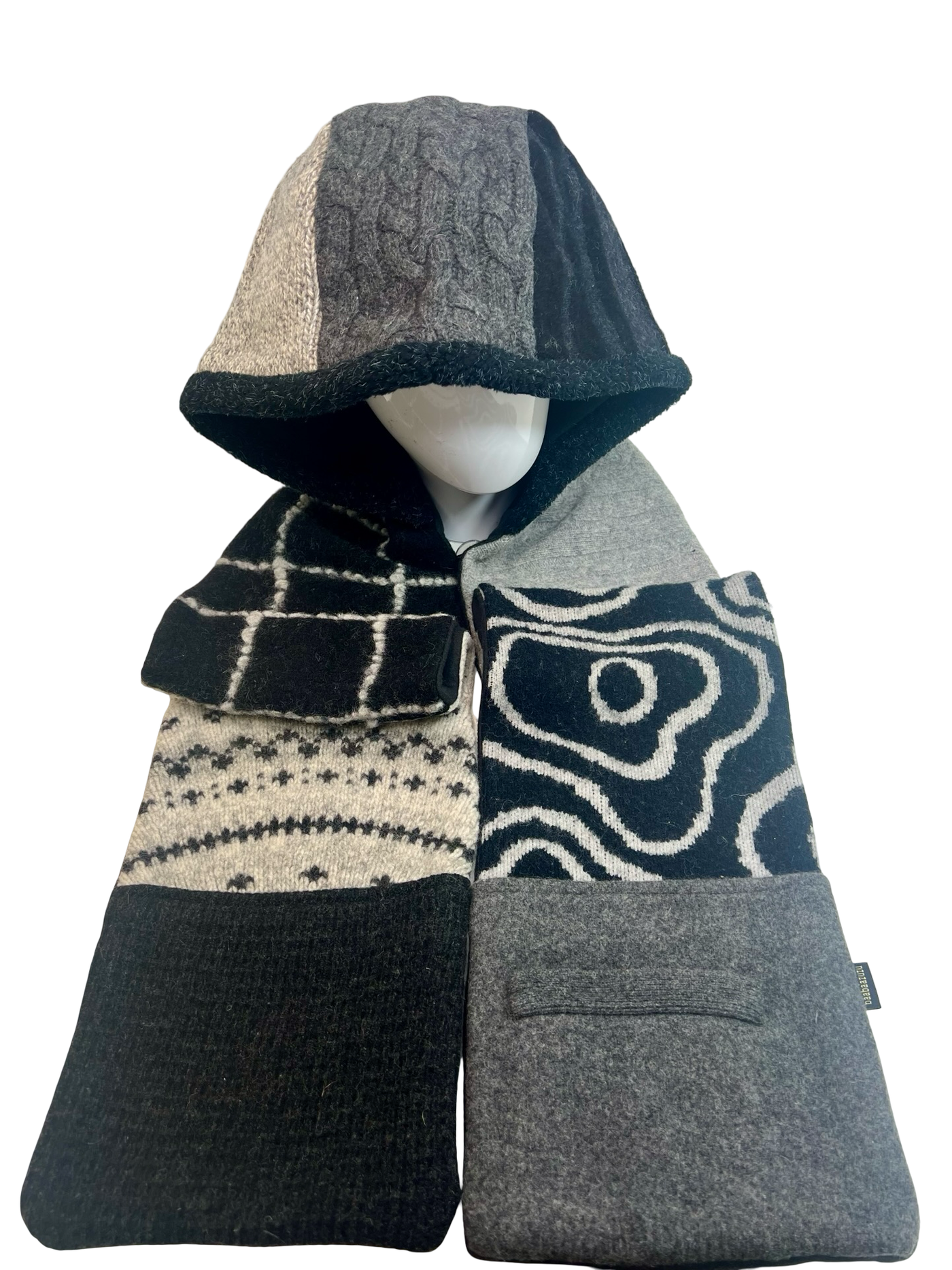 One of a Kind Hoodie Scarf 187