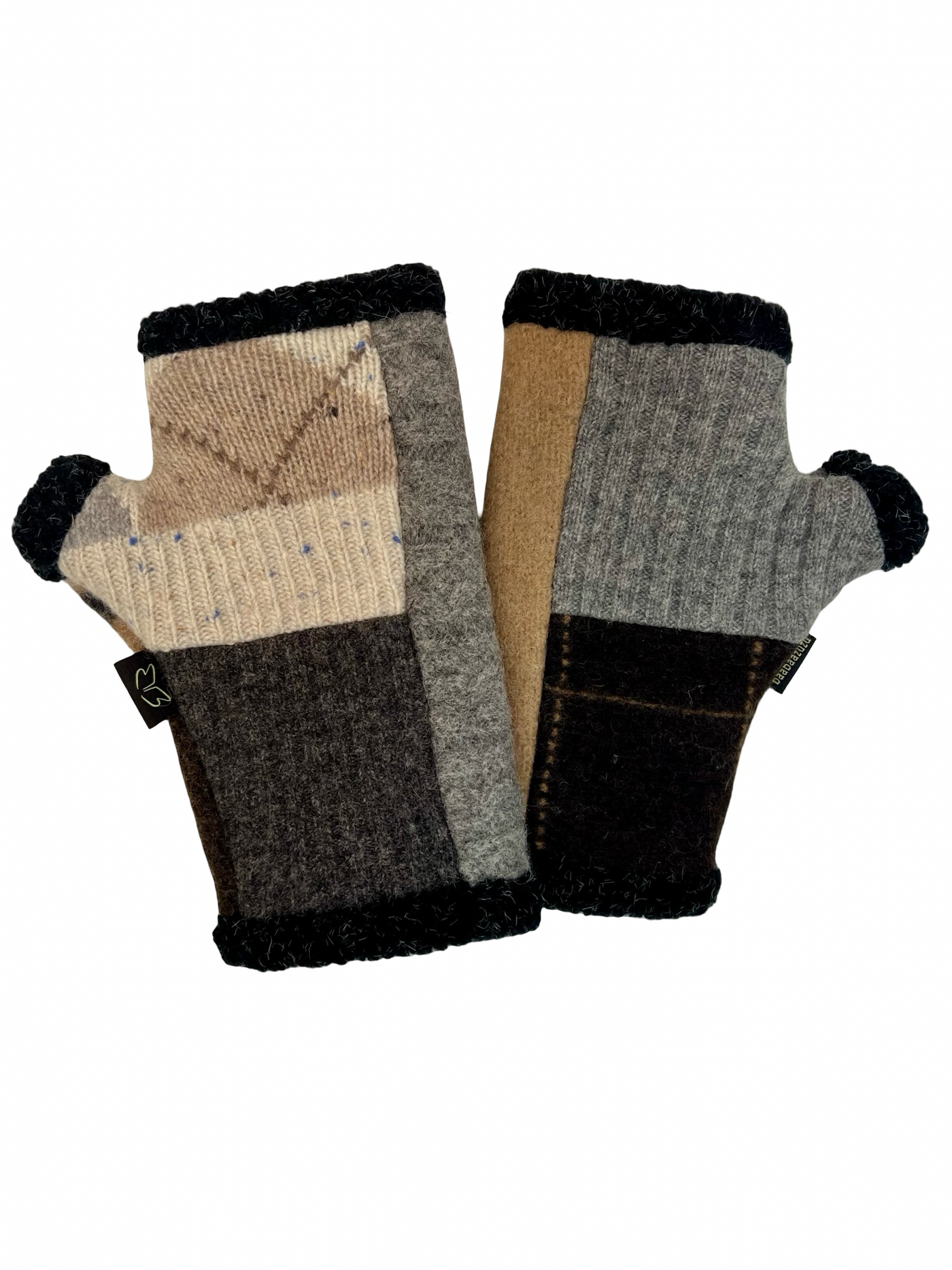 One of a Kind Arctic Fingerless Gloves 373